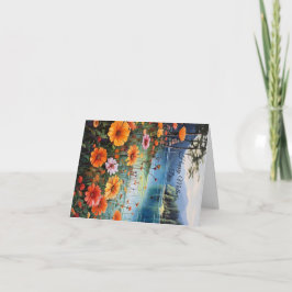 Agradecimento Cartão de dia de as mães personalizado