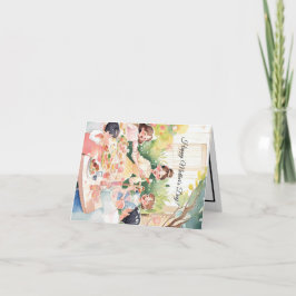 Agradecimento Cartão de dia de as mães personalizado