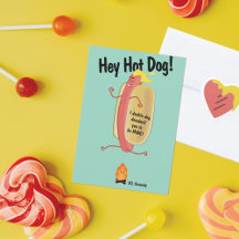 Cartão de Dia de os namorados escolar para criança