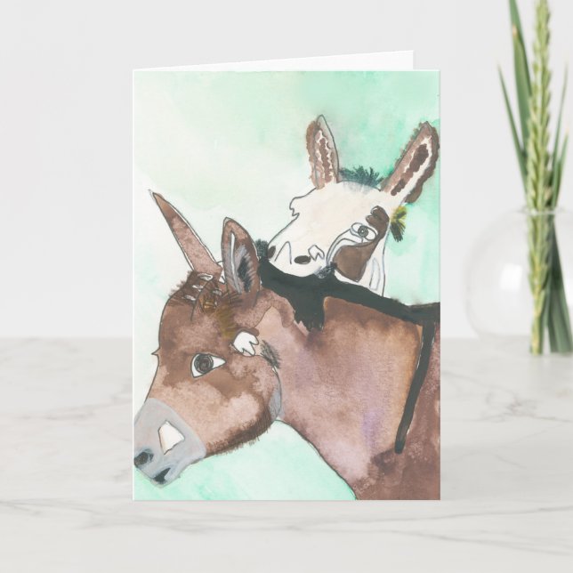 Agradecimento Cartão de D'Vine Donkey (Frente)