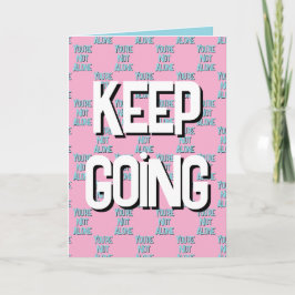 Agradecimento Cartão de empatia fornece suporte para tempos difí