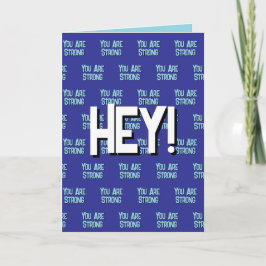 Agradecimento Cartão de empatia para oferecer suporte e incentiv