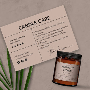 Agradecimento Cartão de Encapsulamento para o Candler Obrigado