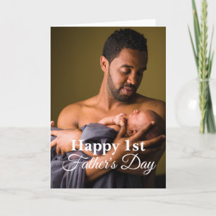 Agradecimento Cartão de Feriado do Primeiro Dia de os pais de Fo