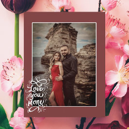 Agradecimento Cartão de Férias de Foto do Dia dos Namorados com 