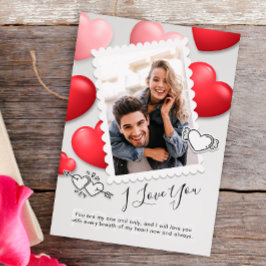 Agradecimento Cartão de Férias de Fotografia Moderna do Dia dos 