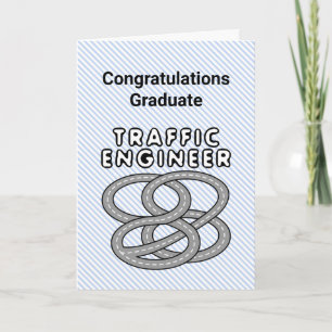 Agradecimento Cartão de formatura de Engenheiro de Tráfego Inter