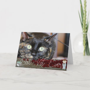 Agradecimento Cartão de Foto de Animal de Estimação Personalizad
