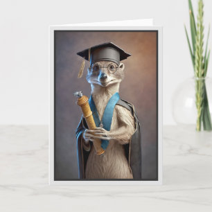 Agradecimento Cartão de Graduação de Weasel Ortoso