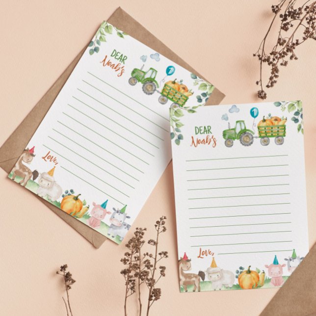 Agradecimento Cartão de Mensagem de Nota da Cápsula de Fazenda d (Criador carregado)