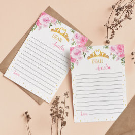 Agradecimento Cartão de Mensagem de Nota da Cápsula de Horário d