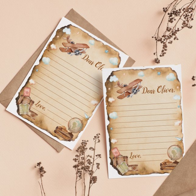 Agradecimento Cartão de Mensagem de Nota da Cápsula Horária do A (Criador carregado)