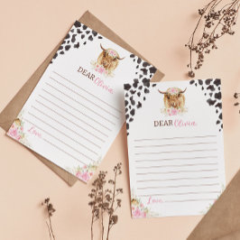 Agradecimento Cartão de Mensagem de Nota de Aniversário da Cápsu