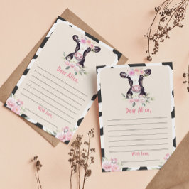 Agradecimento Cartão de Mensagem de Nota de Aniversário da Cápsu