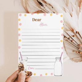 Agradecimento Cartão de Mensagem de Nota de Aniversário do Cooki