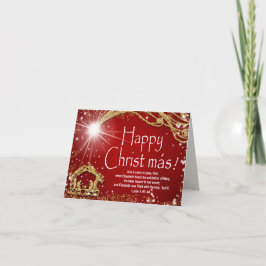 Agradecimento Cartão de Natal