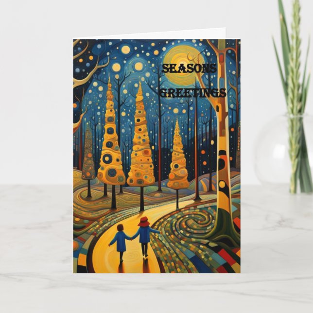 Agradecimento Cartão de Natal 129 (Frente)