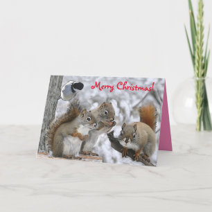 Agradecimento Cartão de Natal 7 x 5" com Mr. Bickles