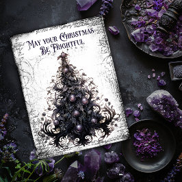 Agradecimento Cartão de Natal Assustador