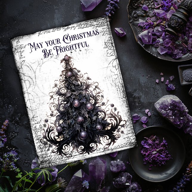 Agradecimento Cartão de Natal Assustador (Criador carregado)