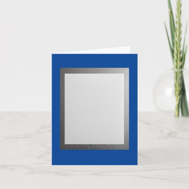 Agradecimento Cartão de Natal, Cartão dobrado de 4" x 5,6" (Frente)