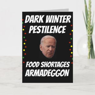 AGRADECIMENTO CARTÃO DE NATAL ENGRAÇADO JOE BIDEN