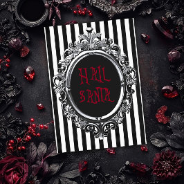 Agradecimento Cartão de Natal Hail Santa