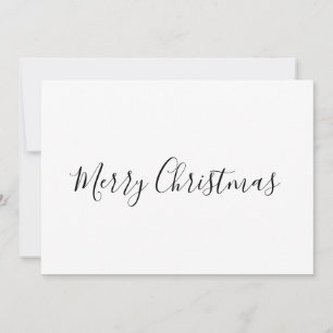 Agradecimento Cartão de Natal MÍNIMO SIMPLES
