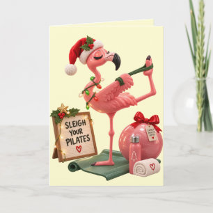 Agradecimento Cartão de Natal para Professor de Pilates