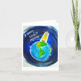 Agradecimento Cartão de Natal - Um Mundo Weary Beneficia