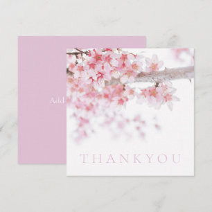 AGRADECIMENTO CARTÃO DE OBRIGAÇÕES: CHERRY BLOSSOMS