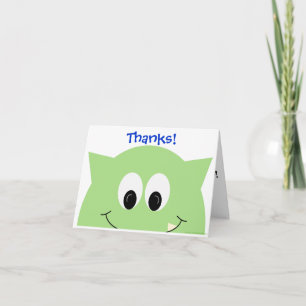 Agradecimento Cartão de Obrigados Monster