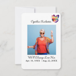 Agradecimento Cartão de oração branco preto-branco de fotografia