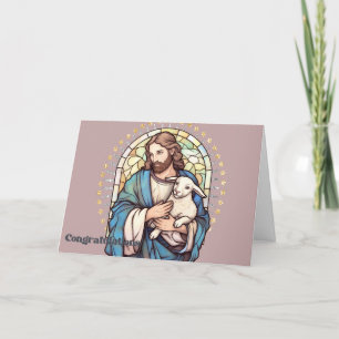Agradecimento Cartão de Ordenação ao Sacerdócio