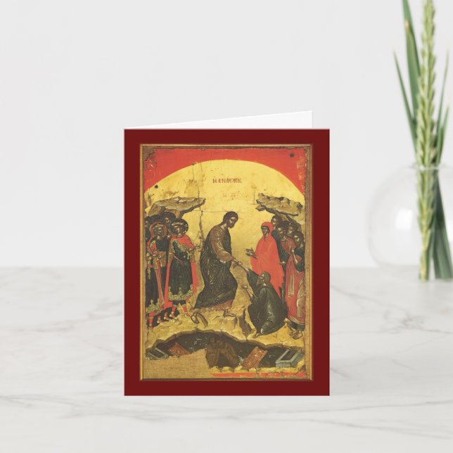 Agradecimento Cartão de Páscoa Pascha (Frente)