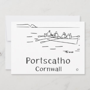 Agradecimento Cartão de Remadores de Gig Portscatho