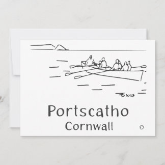 Agradecimento Cartão de Remadores de Gig Portscatho