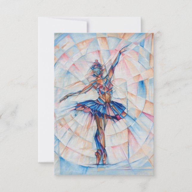 Agradecimento Cartão de Saudação Dainty (Frente)