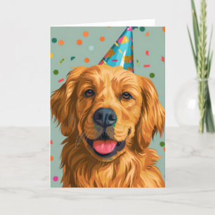 Agradecimento Cartão de Saudação de Celebração do Retriever de o