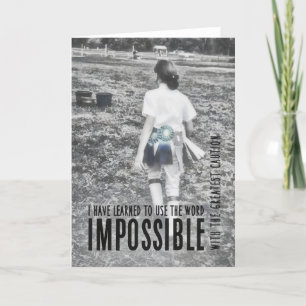 Agradecimento Cartão de Saudação de ÊXITO RIBBON