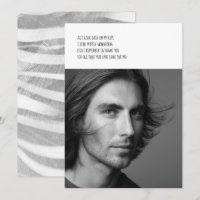 Cartão de Saudação de Fotografia Personalizado