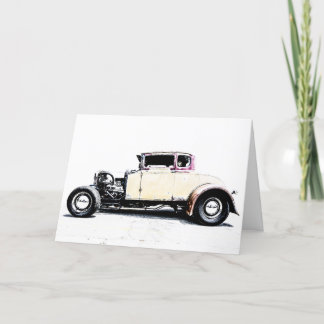 Agradecimento Cartão de saudação de hot rod