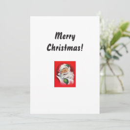 Agradecimento Cartão de Saudação de Natal