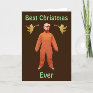 Agradecimento Cartão de Saudação de Prisioneiro Trump