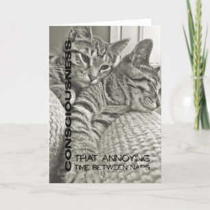 Agradecimento Cartão de Saudação de QUARENTA PISCAR OS OLHOS