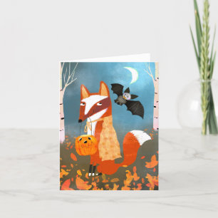 Agradecimento Cartão de Saudação de VAZIO Raposa e Amigos Bat