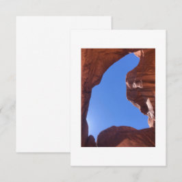 Agradecimento Cartão de Saudação do National Park Arches