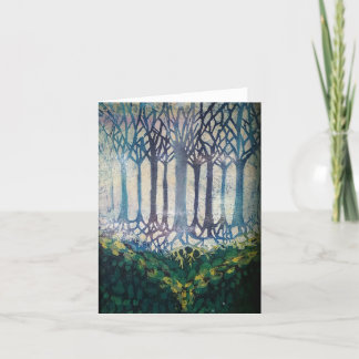 Agradecimento Cartão de saudação do Vazio Batik