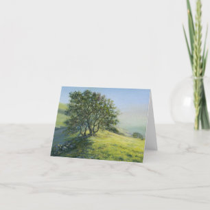 Agradecimento Cartão de saudação do Vazio "Oak on the Peak"