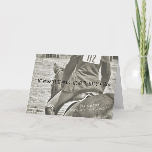 Agradecimento Cartão de Saudação EQUITATIVO (Frente)